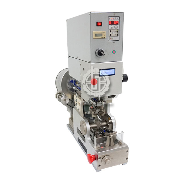 Tubular Ferrule Crimping Machine , 100KN Automatic Terminal Crimping