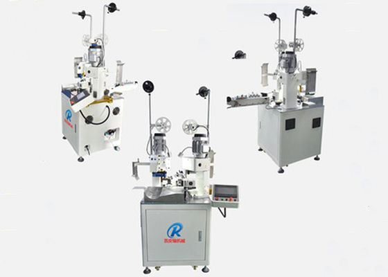 High Quality Fully Automatic Double Ends Wire Cable Cutting Stripping Terminal Pressing Crimping Machine