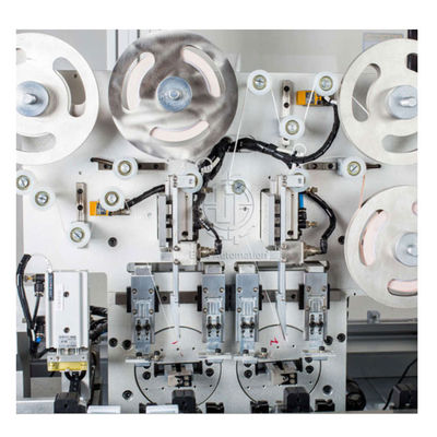 Automatic Cable Braid Brushing and Copper Foil Wrapping Machine for USB cable and HDMI cable ... etc.