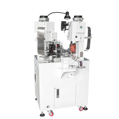 Fully Automatic Two Head Terminal Electronic Wire Striping Belt Pressing Machine Crimper At Both Ends Of The Peeling End