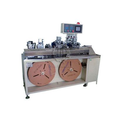 Slitting Blade Automatic Ferrule Crimper , Flat Cable Fully Automatic Crimping Machine