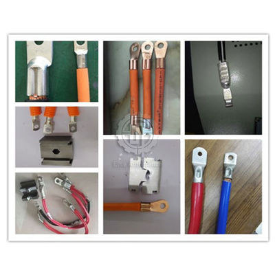 Hydraulic Fully Automatic Rj45 Crimping Machine , 1-300mm2 Cutting And Crimping Machine
