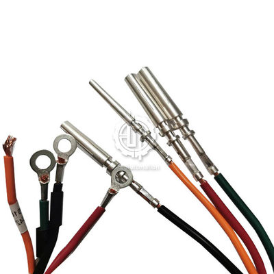Hexagon Shape Tubular Ferrules Wire Crimping Machine 240mm Stroke