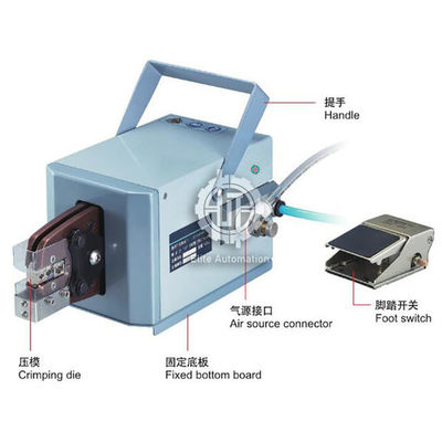 35mm2 Rj45 Pneumatic Wire Crimper For Pin Connectors 2.0T Output