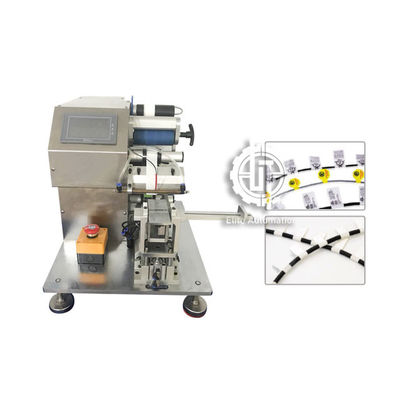 Light Soldering Usb Cable Tagging Machine , Self Adhesive Wire Labeling Machine