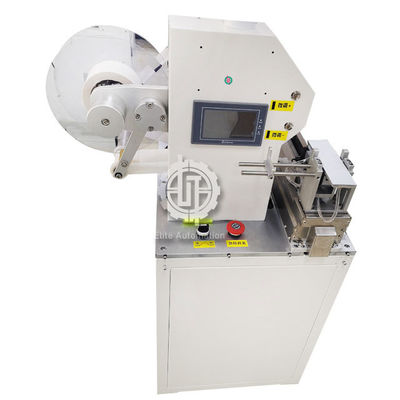 Food Industries Automatic Labeling Machine Folded Flag Label Applicator