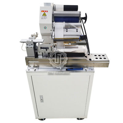 Food Industries Automatic Labeling Machine Folded Flag Label Applicator