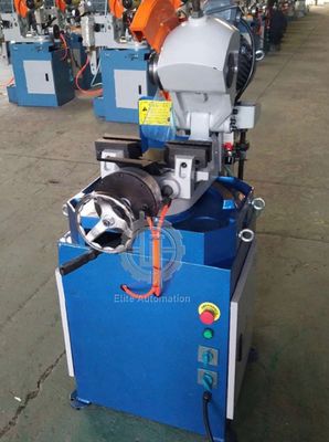 Pneumatic 190kg 90 Degree Automatic Tube Cutting Machine Manual Feeding