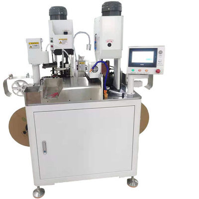 Multifunctional Two Head Terminal Machine For Single Wire Parallel Pressing