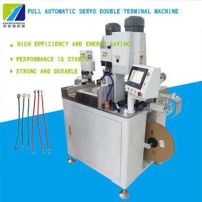 Multifunctional Two Head Terminal Machine For Single Wire Parallel Pressing
