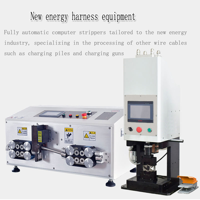 10T Hydraulic Press Machine 600 - 1200PCS/H For Wire Processing Industry