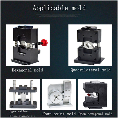 10T Hydraulic Press Machine 600 - 1200PCS/H For Wire Processing Industry