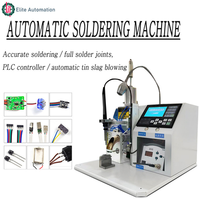 Semi Automatic Solder Spot Welding Line PCB Board LED Bulb Motor Switch DB9 Airline Plug