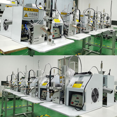 Semi Automatic Solder Spot Welding Line PCB Board LED Bulb Motor Switch DB9 Airline Plug