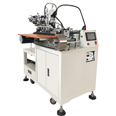 Cutting peeling soldering machine USB data cable and other wire welding